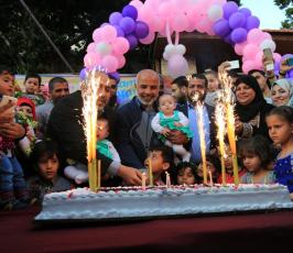 حفل بعيد ميلادأبناء الاسرى من النطف المهربة ‫(30176658)‬ ‫‬