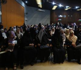 مهرجان تكريمى للمحررة  لينا الجربونى بغزة (6)