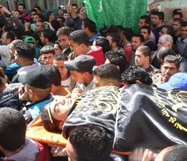 بالصور:جماهير غاضبة تشيع جثامين شهداء مخيم جنين