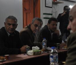 مركز اطلس ينظم ندوة بعنوان"المشهد الفلسطيني ؟