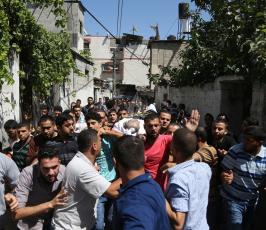 جنازة الشهيد القائد رائد الحرازين ‫(1)‬
