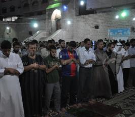 ليلة القدر في مساجد غزة