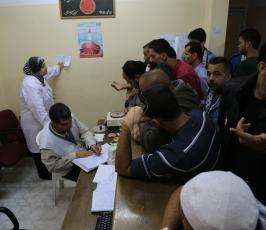 حركة  فتح  تنظم حملة التبرع بالدم ل ‫(29024651)‬ ‫‬
