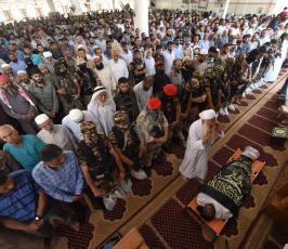 سرايا القدس تودع شهيد الإعداد محمد الأسطل  ‫(1)‬ ‫‬
