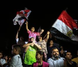  مباراة مصر والكونجو في ميادين غزة ‫(40698372)‬ ‫‬ ‫‬