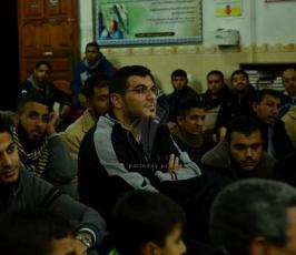  حفل تأبين للشهيد القائد ماجد الحرازين بمدينة غزة
