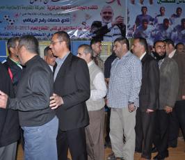 بالصور:قيادة الجهاد تكرم نادي خدمات رفح الرياضي لحصوله علي كأس القطاع