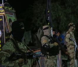  حفل تأبين الشهيد المجاهد عائد خميس جمعة ابن سرايا القدس في جباليا ‫(38011412)‬ ‫‬