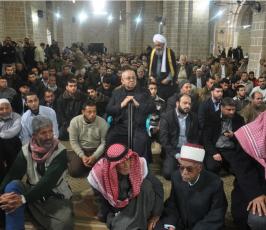 بالصور:غزة تودع العلامة المفتي عبدالكريم الكحلوت