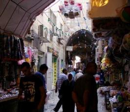 أسواق القدس القديمة بشهر رمضان
