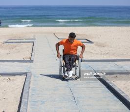 شاطئ خاص في غزة لذوي الاحتياجات الخاصة  ‫(39059969)‬ ‫‬.JPG