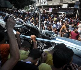 قصف سيارة 2014