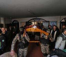 جنازة عسكرية لوالد الشهيد محمد مهنا ‫(39649798)‬ ‫‬