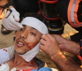 مسيرة العودة شرق قطاع غزة (6).JPG