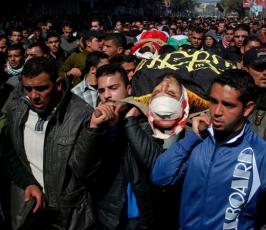 جماهير غفيرة تشيع جثامين شهداء سرايا القدس