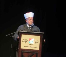 رام الله: المئات يحتفلون بذكرى المولد النبوي الشريف