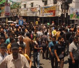 .سراياالقدس تودع شهيدها القائد الكبير صلاح أبو حسنين ونجليه