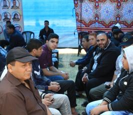 الجهاد الإسلامي تُواصل فعالياتها التضامنية في خيمة تضامن بساحة السرايا  ‫(38994444)‬ ‫‬