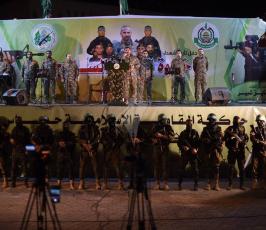 حفل تأبين الشهيدين مصباح شبير ومحمد الأغا في خان يونس  (13)