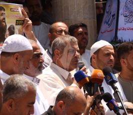  وقفة تضامنية مع خضر عدنان شمال غزة ‫(31683987)‬ ‫‬