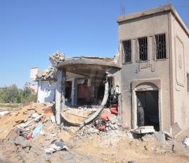 قصف منازل 2014