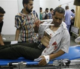 إصابات فى قصف صهيونى شرس على مناطق متفرقة بقطاع غزة