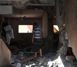 قصف منازل 2014
