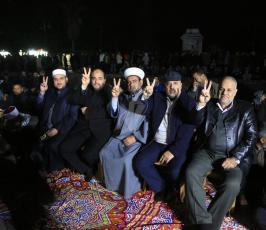 صلاةالعشاء في الساحات العامة بدعوة من الجهاد الإسلامي نصرة للقدس (32)