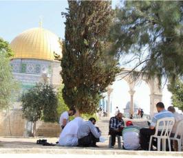 المسجد الأقصى يستقبل رمضان