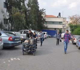 الرابطة الاسلامية تطلق حملة تنظيف مشافى القطاع