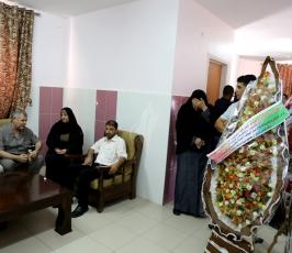 وفد من الجهاد فى زيارة لعائلة الاسير أحمد السكنى ‫(1)‬