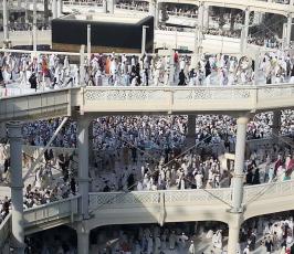 عدسة "فلسطين اليوم" تتجول مع الحجاج الفلسطينيين في مكة