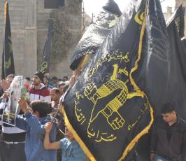 الجهاد تنظم وقفة تضامنية مع الاسير المريض معتصم رداد تحت عنوان "معتصم ينزف دمأ"