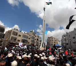 الفلسطينيون يحيون ذكرى النكبة في رام الله