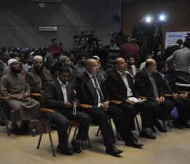 مؤتمرنصرةً للقدس والاقصى بغزة
