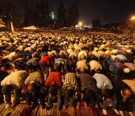 ليلة القدر في المسجد الأقصى المبارك