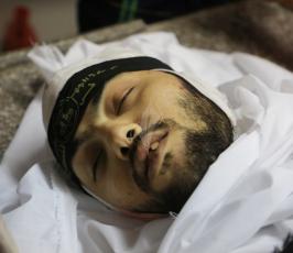  شهيد الاعداد والتجهيز صامد حجاج من حى الشجاعية ‫(1)‬