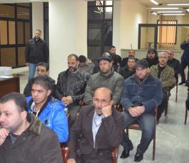 لقاء تضامني مع الاسير الشيخ خضر عدنان بلبنان