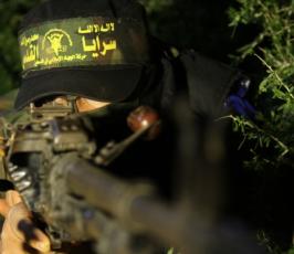 بالصور:مرابطو سرايا القدس: رجال الله لا يغيبهم البرد القارص عن الثغور