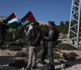 خاص فلسطين اليوم- الاحتلال يقمع سكان 'باب الشمس' للمرة الثانية