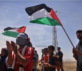 بالصور: الفلسطينيون يحيون ذكرى النكبة الـ66 على احتلال فلسطين