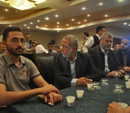إحياء الذكرى الرابعة لشهداء أسطول الحرية في غزة بمشاركة الفصائل الفلسطينية
