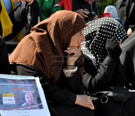 مسيرات بغزة مع الشهيد جرادات