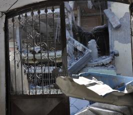  قصف منازل المواطنين وتدمرها بالكامل لليوم العاشر على التوالي