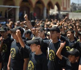 حفل إختتام مخيمات  القدس قبلة جهادنا  فى غزة ‫(30977966)‬ ‫‬