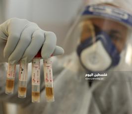 فحص كورونا بغزة  (6).JPG