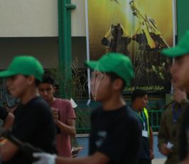 حفل تخريج مخيم فرسان فلسطين ب ‫(1)‬