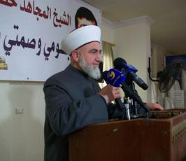 لقاء علمائي تضامني مع الشيخ خضر عدنان في بيروت