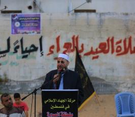  صلاة العيد في العراء بمحافظات القطاع ‫(39125510)‬ ‫‬
