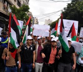 مسيرة لفصائل العمل الوطنى والاسلامي بغزة ‫(271961965)‬ ‫‬